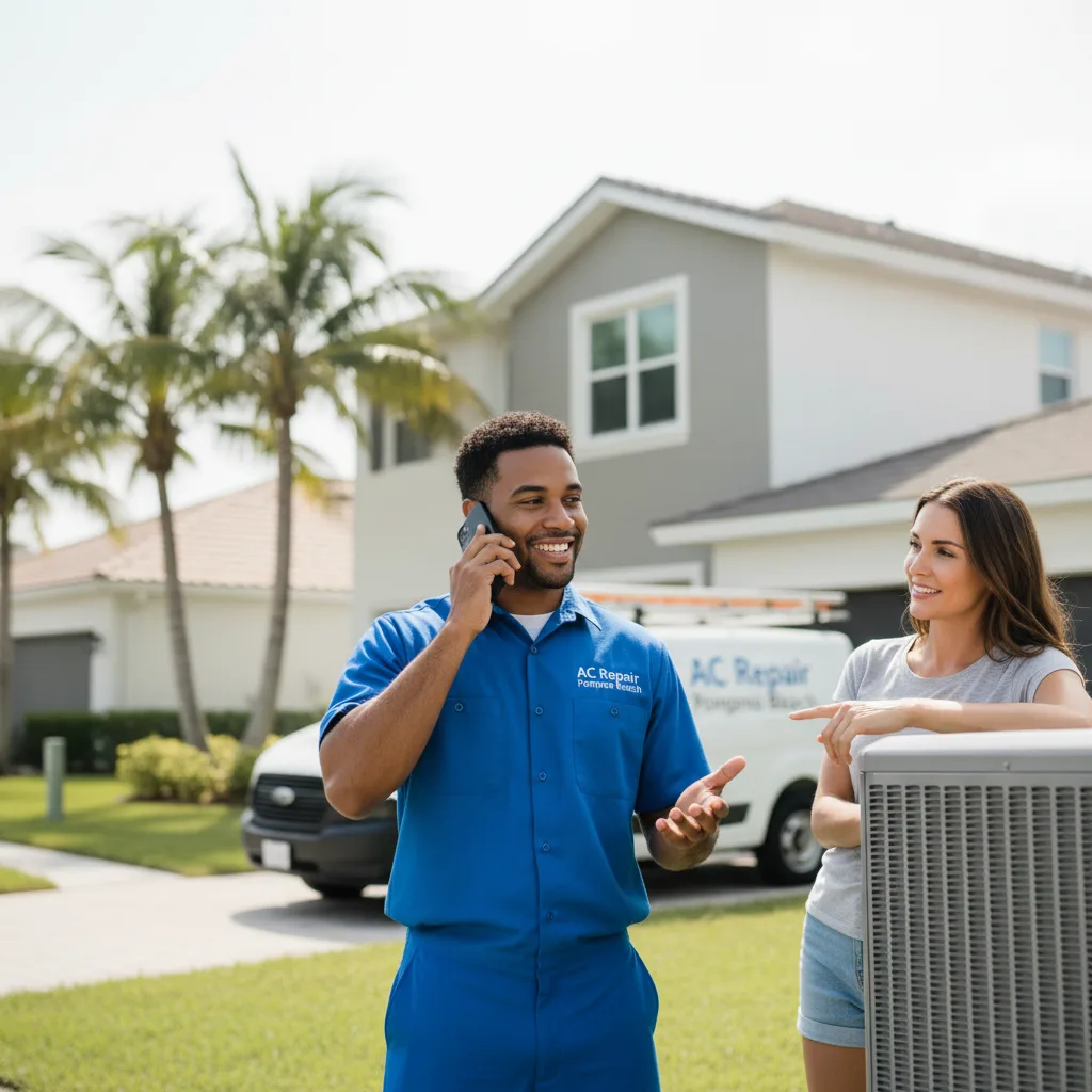 AC Repair Pompano Beach customer support in Mendon